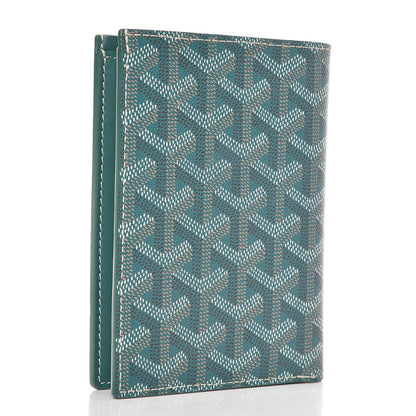 Goyard Chevron Bifold Wallet Green 3 of 7