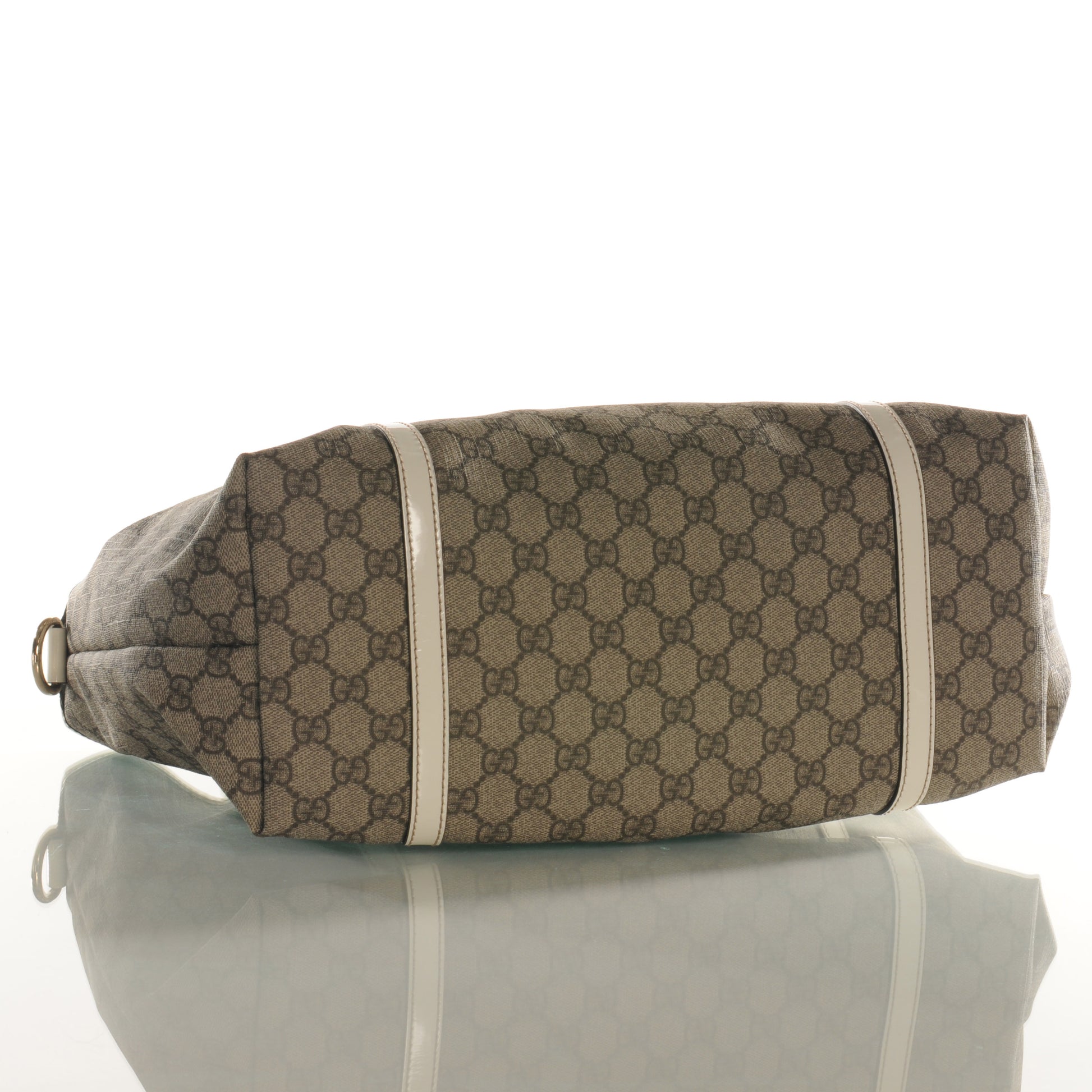 Gucci Monogram Medium Joy Tote White 4 of 13