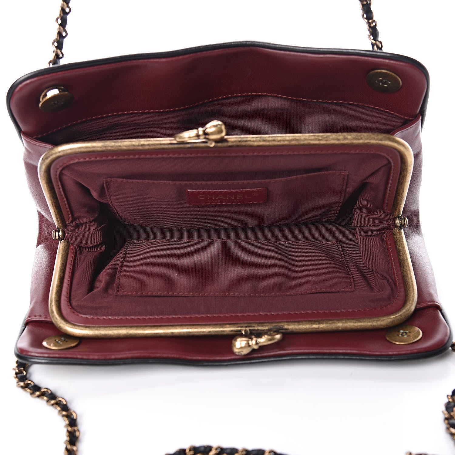 Chanel Lambskin Quilted Small Bag Black 6 of 11