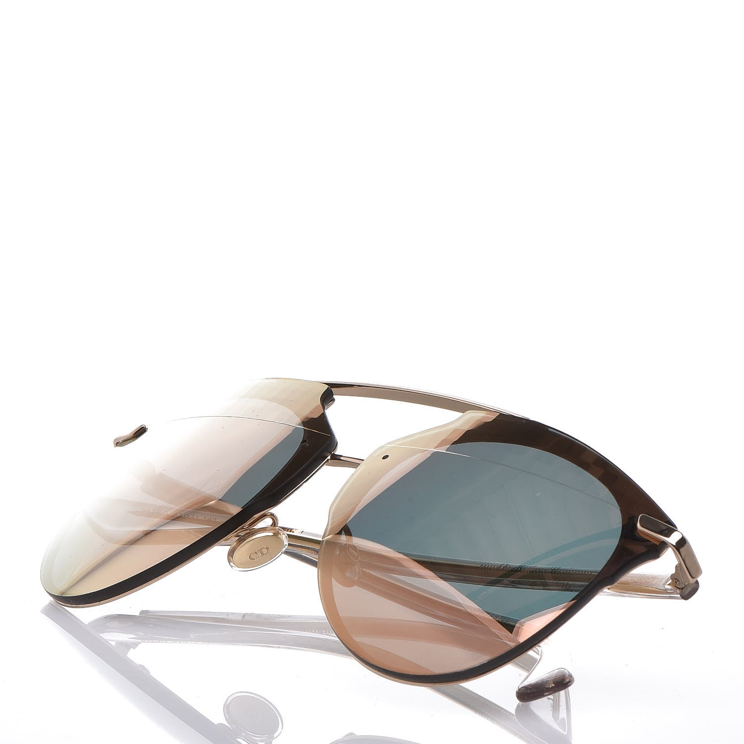 Christian Dior Reflected Pixel Sunglasses Rose Gold 7 of 8
