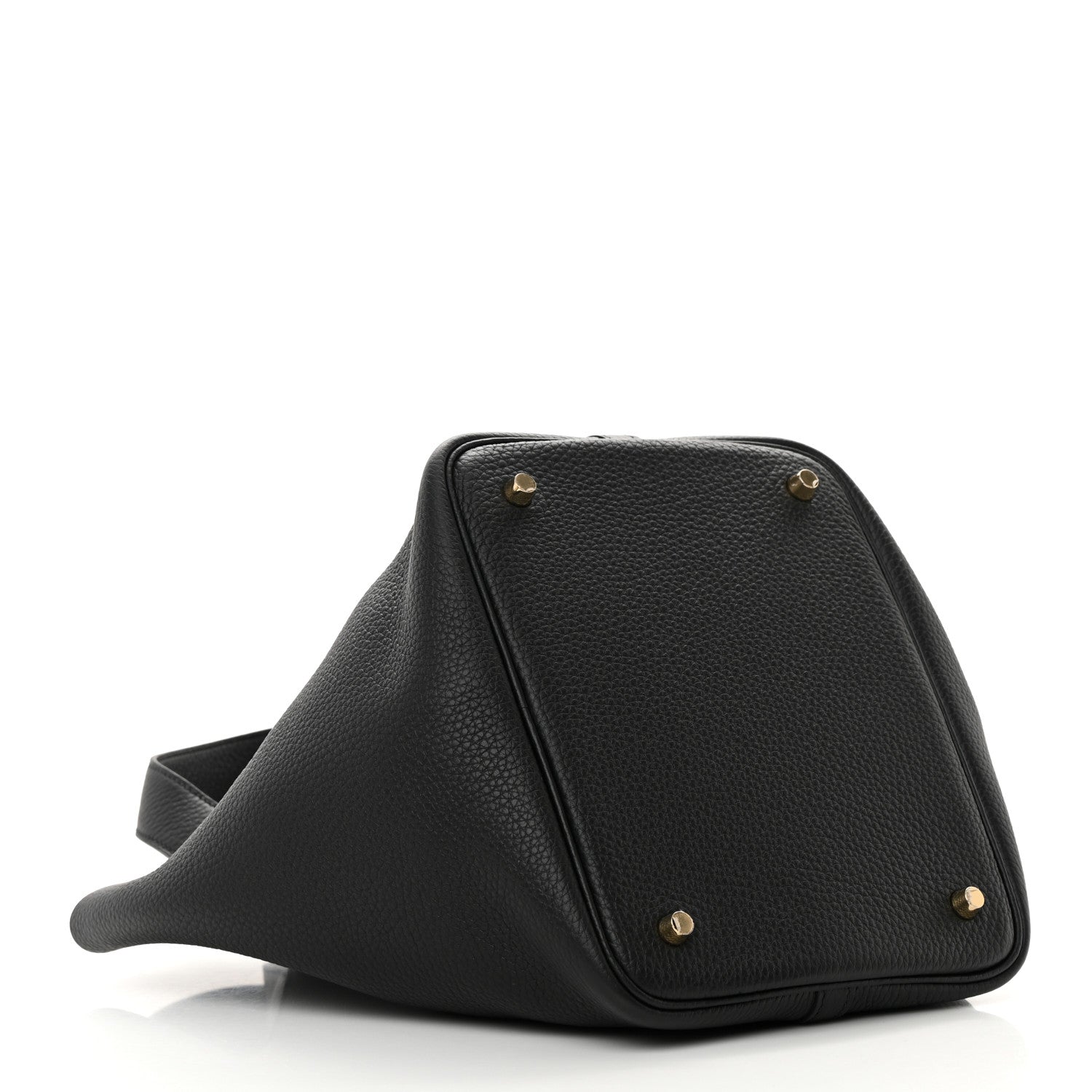 Hermes Taurillon Clemence Picotin Lock 22 MM Black 4 of 14