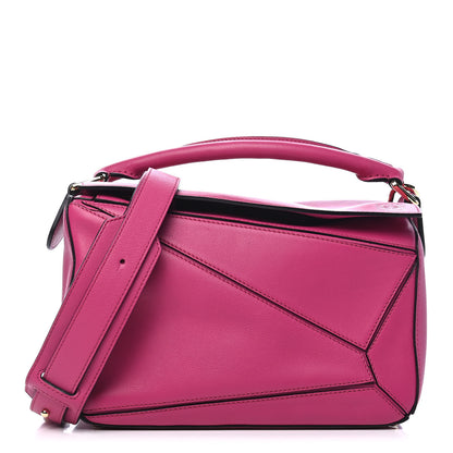 Loewe Calfskin Small Puzzle Bag Fuchsia 1 of 8