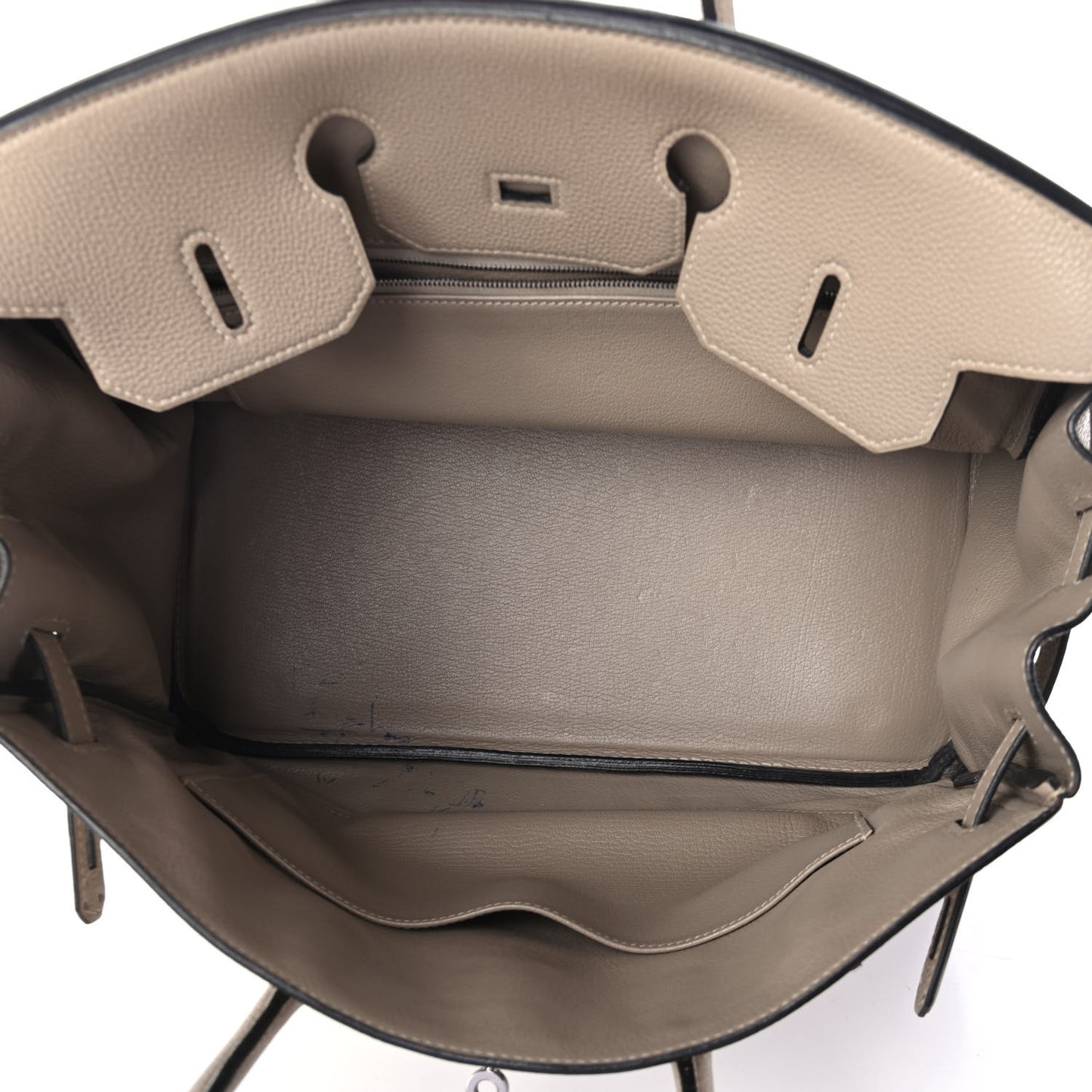 Togo Birkin 35 Gris Tourterelle