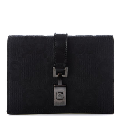 Gucci Monogram Belt Pouch Black 1 of 7
