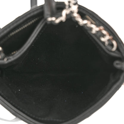 Chanel Lambskin Quilted Crossbody Bag Black 6 of 11