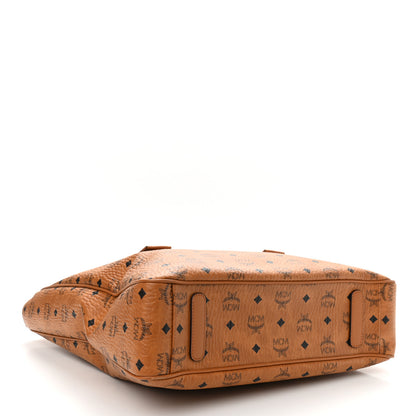 MCM Visetos Medium Klassik Tote Cognac 4 of 11