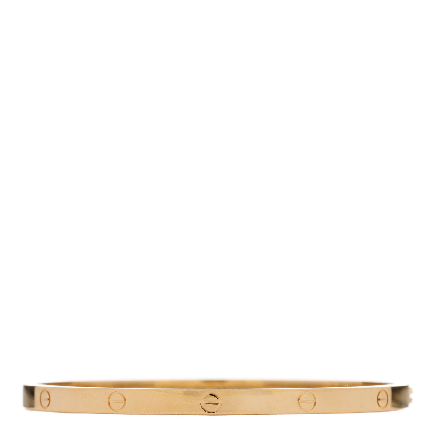 18K Yellow Gold Small LOVE Bracelet 16