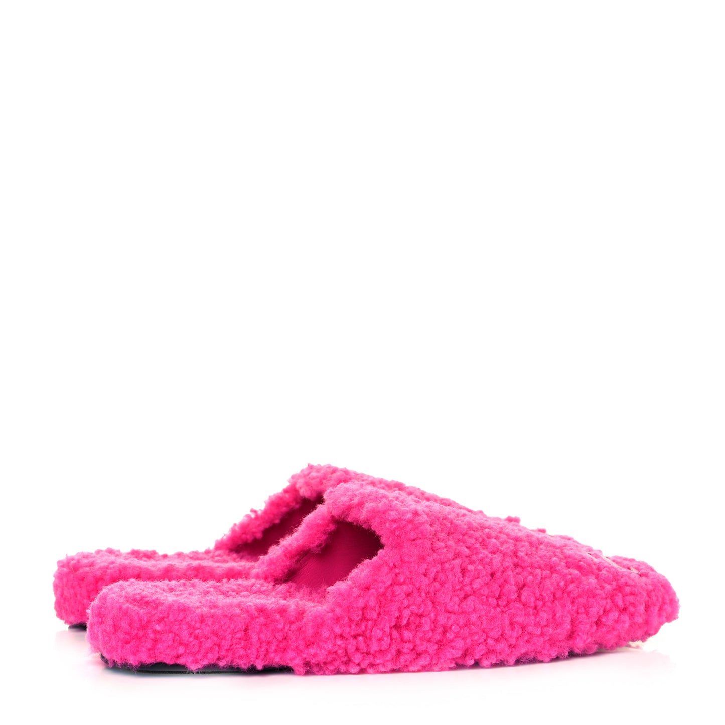 Faux Shearling Cosy BB Mules 39 Pink