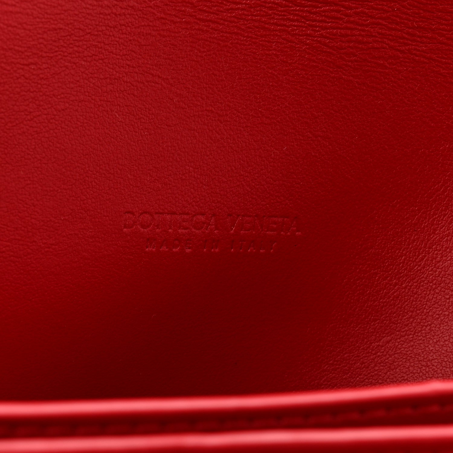 Bottega Veneta Nappa Intrecciato Trio Pouch On Strap Red 6 of 10