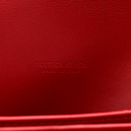 Bottega Veneta Nappa Intrecciato Trio Pouch On Strap Red 6 of 10