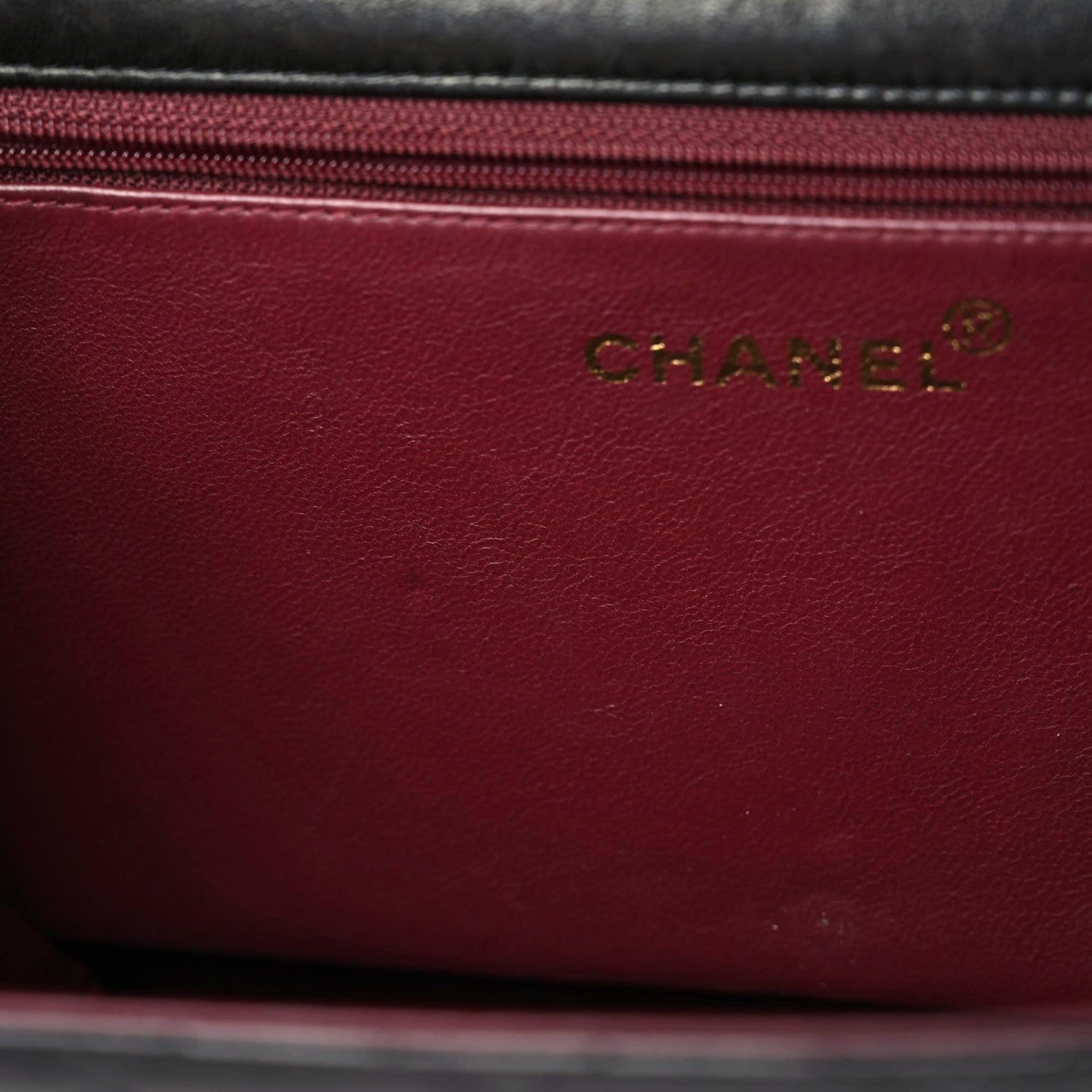 Chanel Lambskin Quilted Medium Single Flap Black 10 of 20