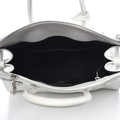 Saint Laurent Grained Calfskin Baby Supple Sac De Jour White 6 of 10
