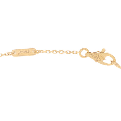 Van Cleef & Arpels 18K Rose Gold Carnelian Sweet Alhambra Pendant Necklace 5 of 7