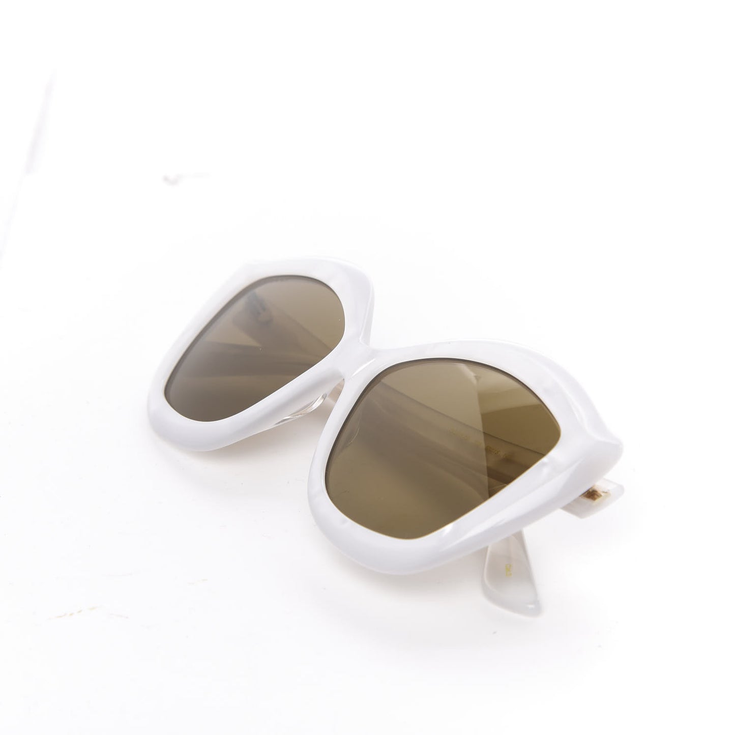 Cat Eye GG0117S Sunglasses White