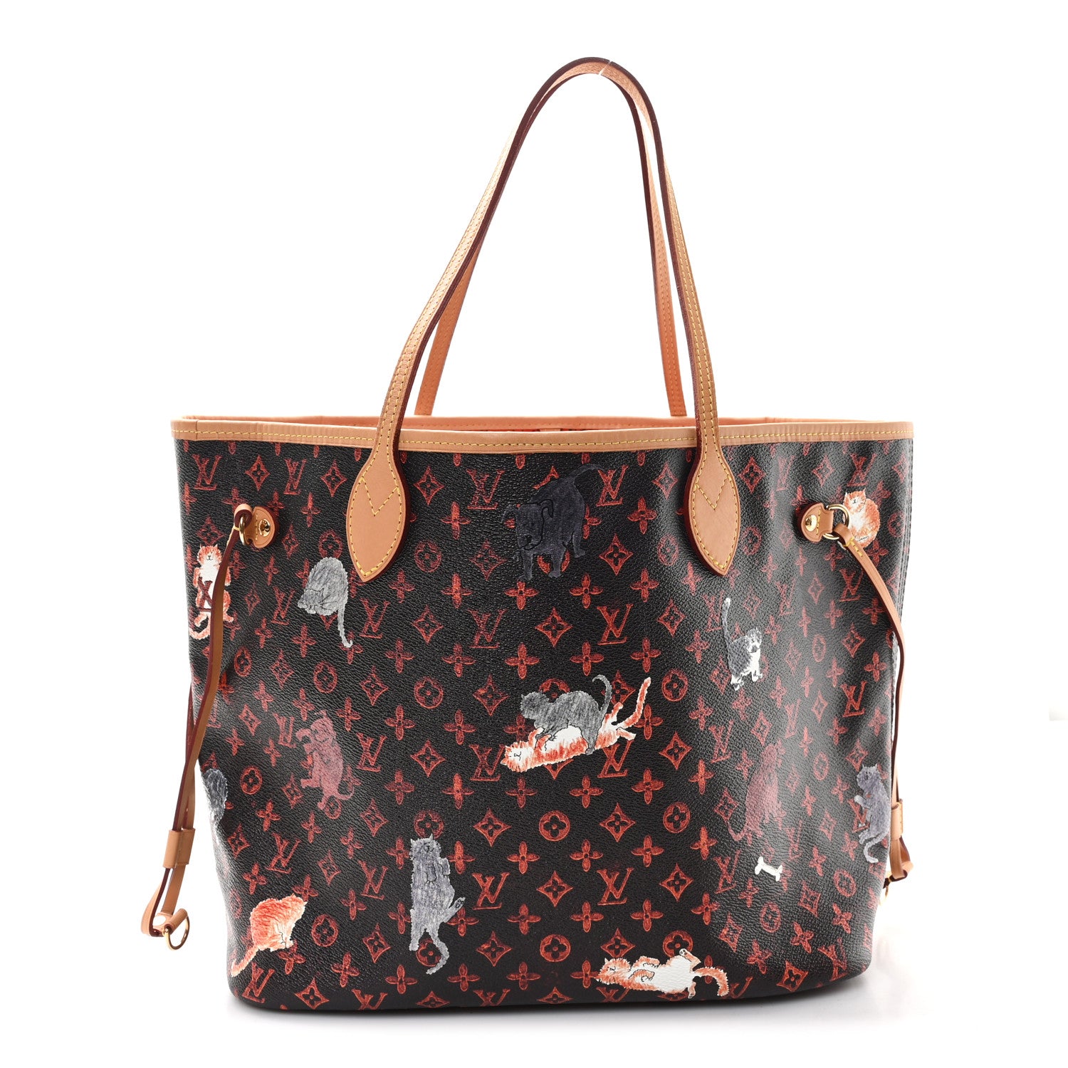 Louis Vuitton Catogram Neverfull MM Marron 1 of 11