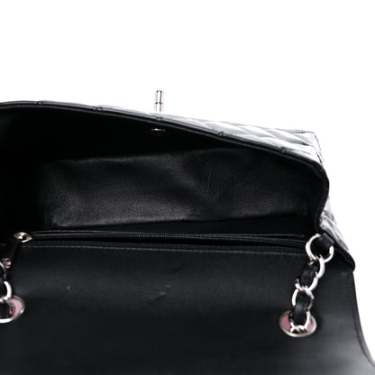 Chanel Patent Calfskin Quilted Bi-Color Mini Rectangular Flap Pink Black 5 of 11