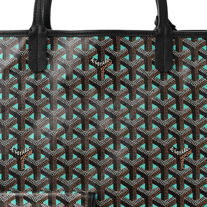 Goyard Goyardine Saint Louis Claire Voie PM Black Opaline 8 of 10