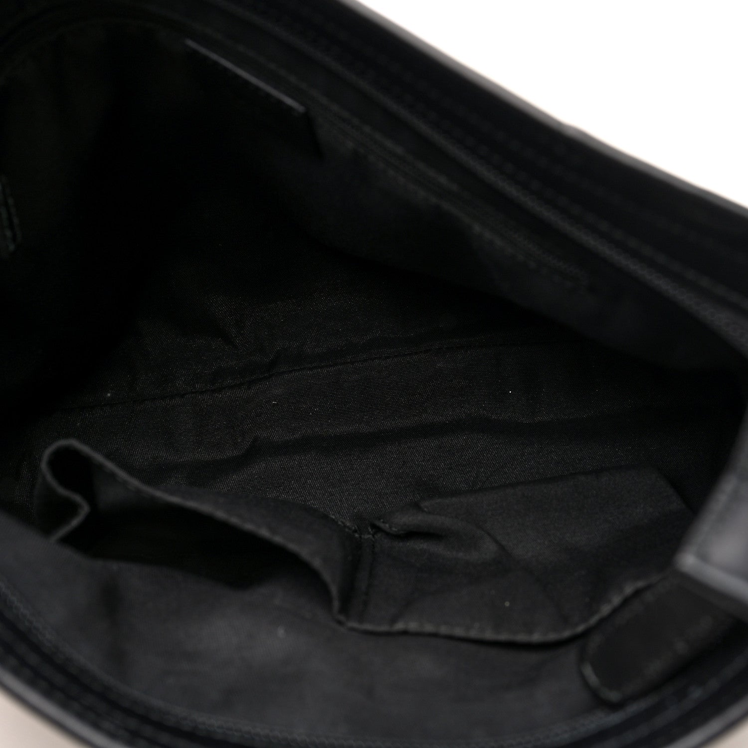 Gucci GG Monogram Web Flat Messenger Bag Black 5 of 10
