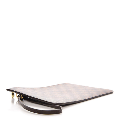 Louis Vuitton Damier Ebene Neverfull MM GM Pochette 4 of 7