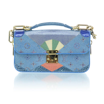 Louis Vuitton Stingray Shagreen Shoulder Bag 1 of 6