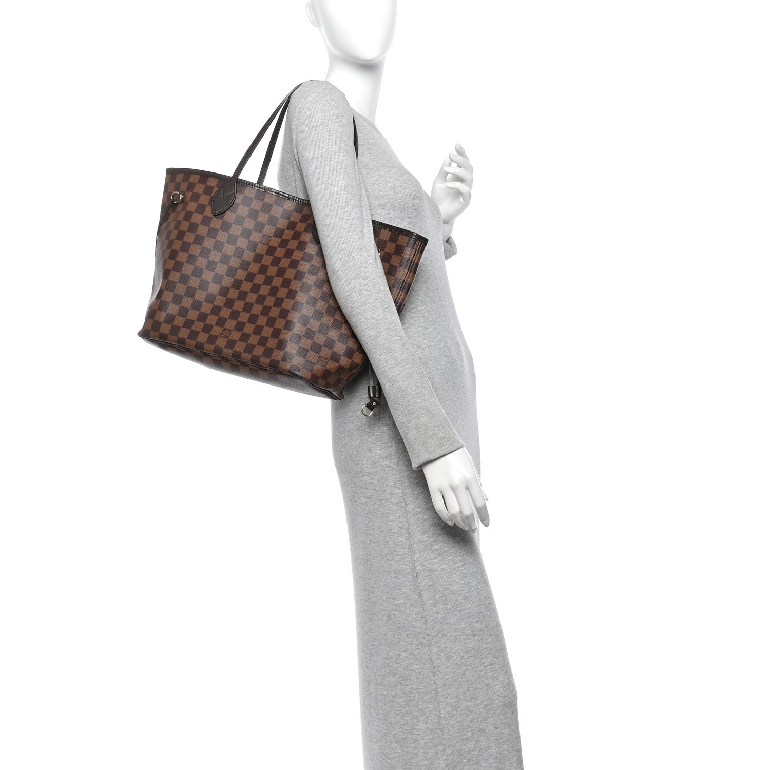 Louis Vuitton Damier Ebene Neo Neverfull MM 2 of 12