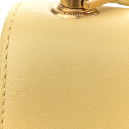 Saint Laurent Smooth Calfskin Carre Satchel Paille 13 of 13