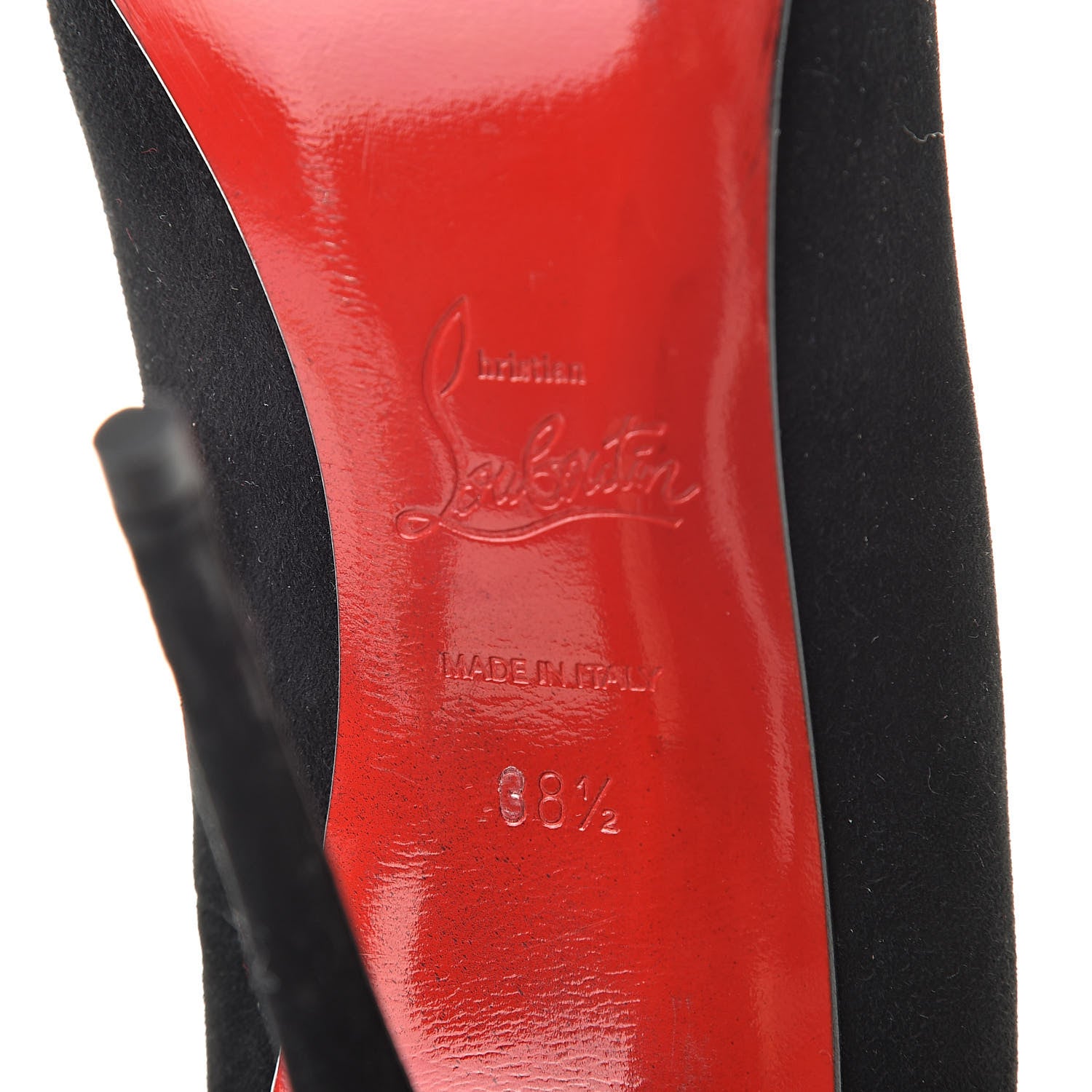 Christian Louboutin Suede So Kate 120 Pumps 38.5 Black 7 of 20