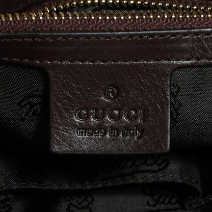 Gucci Patent Tortoise Shell Medium Hysteria Top Handle Bag 6 of 9