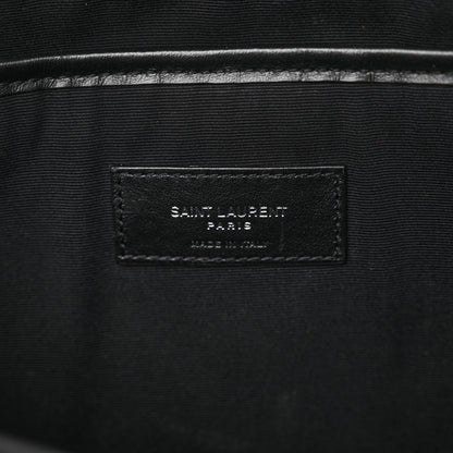 Saint Laurent Canvas Leopard Print City Backpack Light Natural 6 of 10