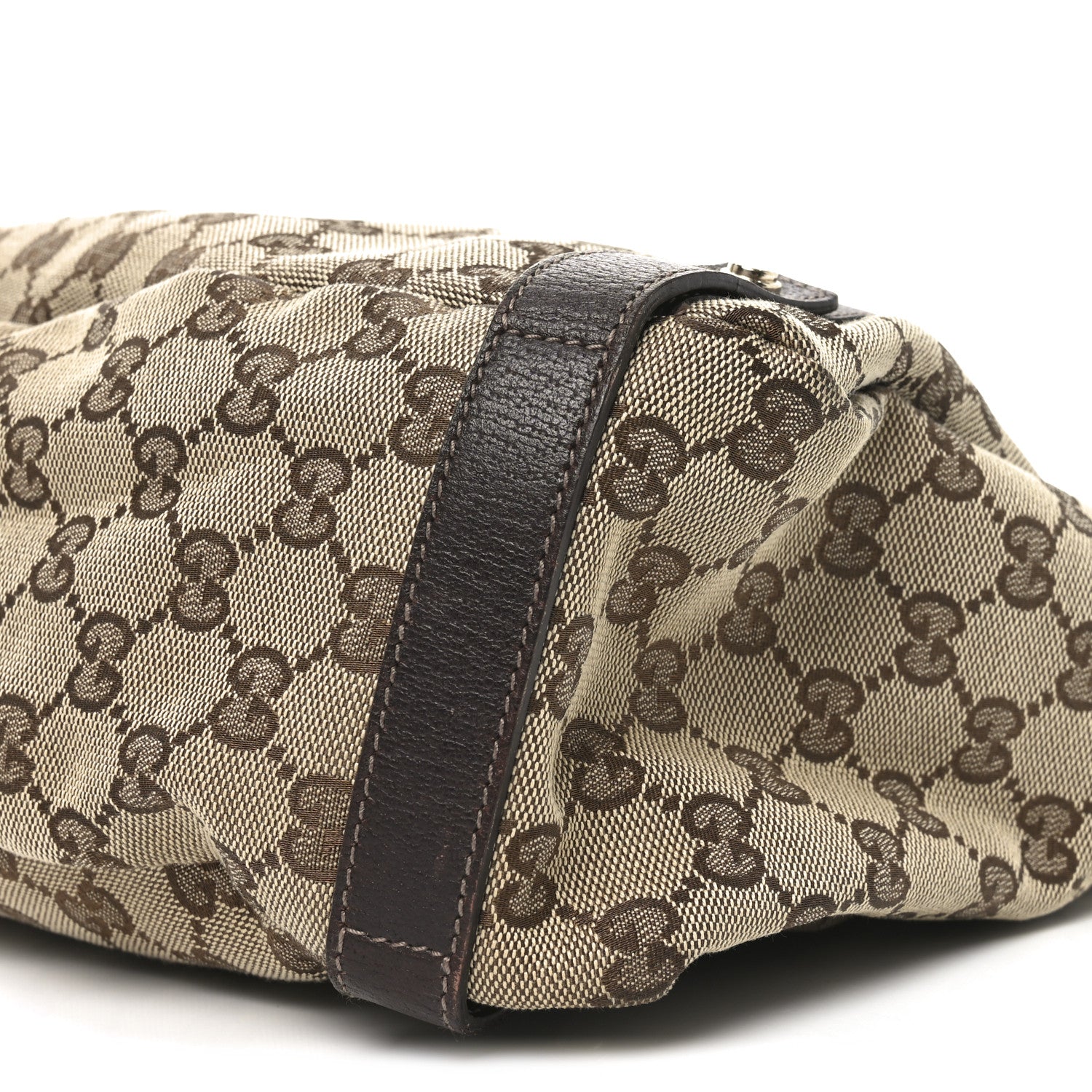 Gucci Monogram Medium Abbey Shoulder Bag Dark Brown 10 of 10