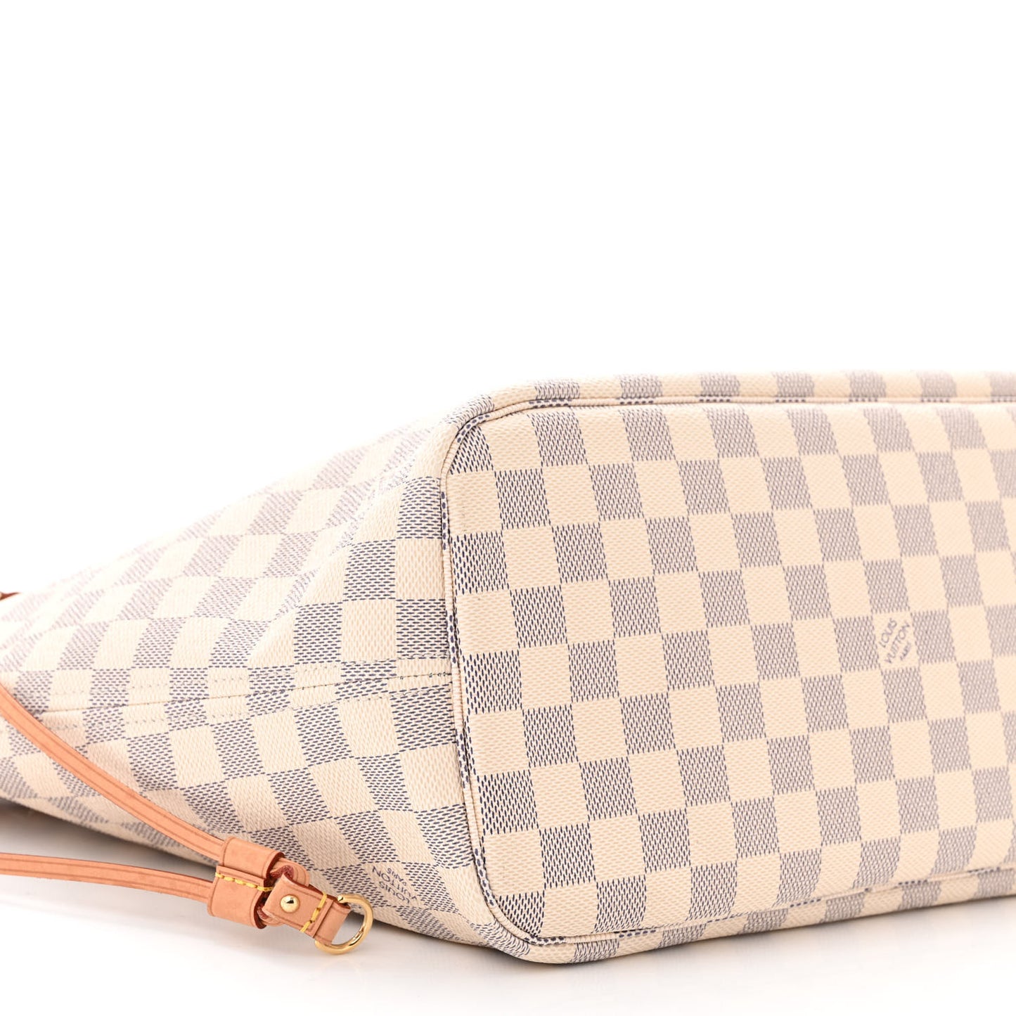 Damier Azur Neo Neverfull MM Rose Ballerine