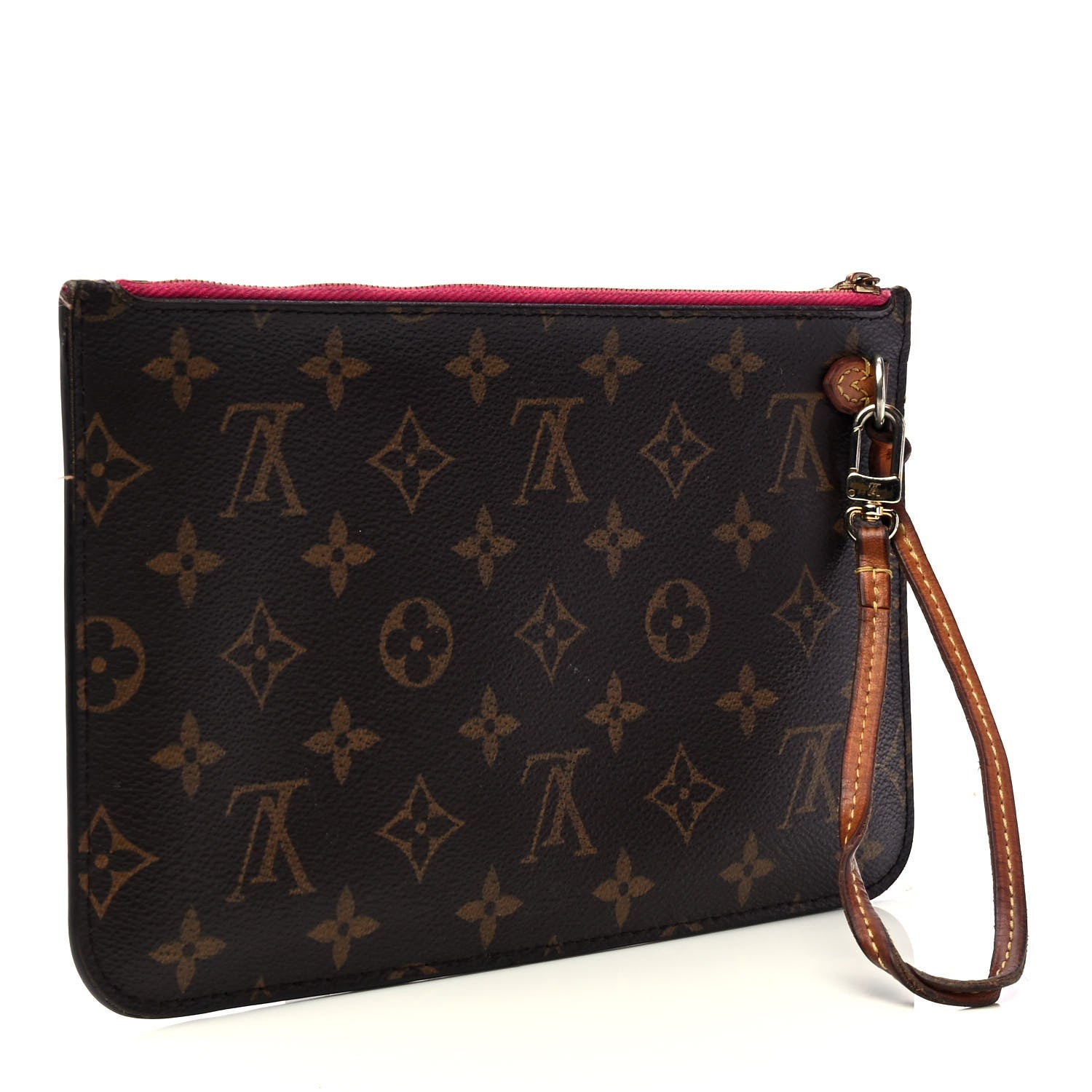 Louis Vuitton Monogram Neverfull MM GM Pochette Pivoine 2 of 5