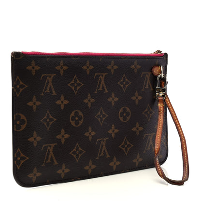 Louis Vuitton Monogram Neverfull MM GM Pochette Pivoine 2 of 5