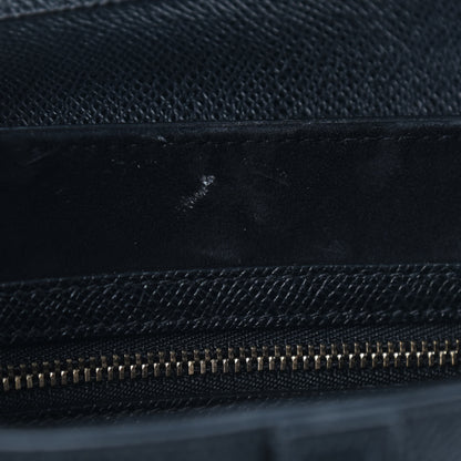 Christian Dior Grained Calfskin Saddle Bag Black 9 of 9