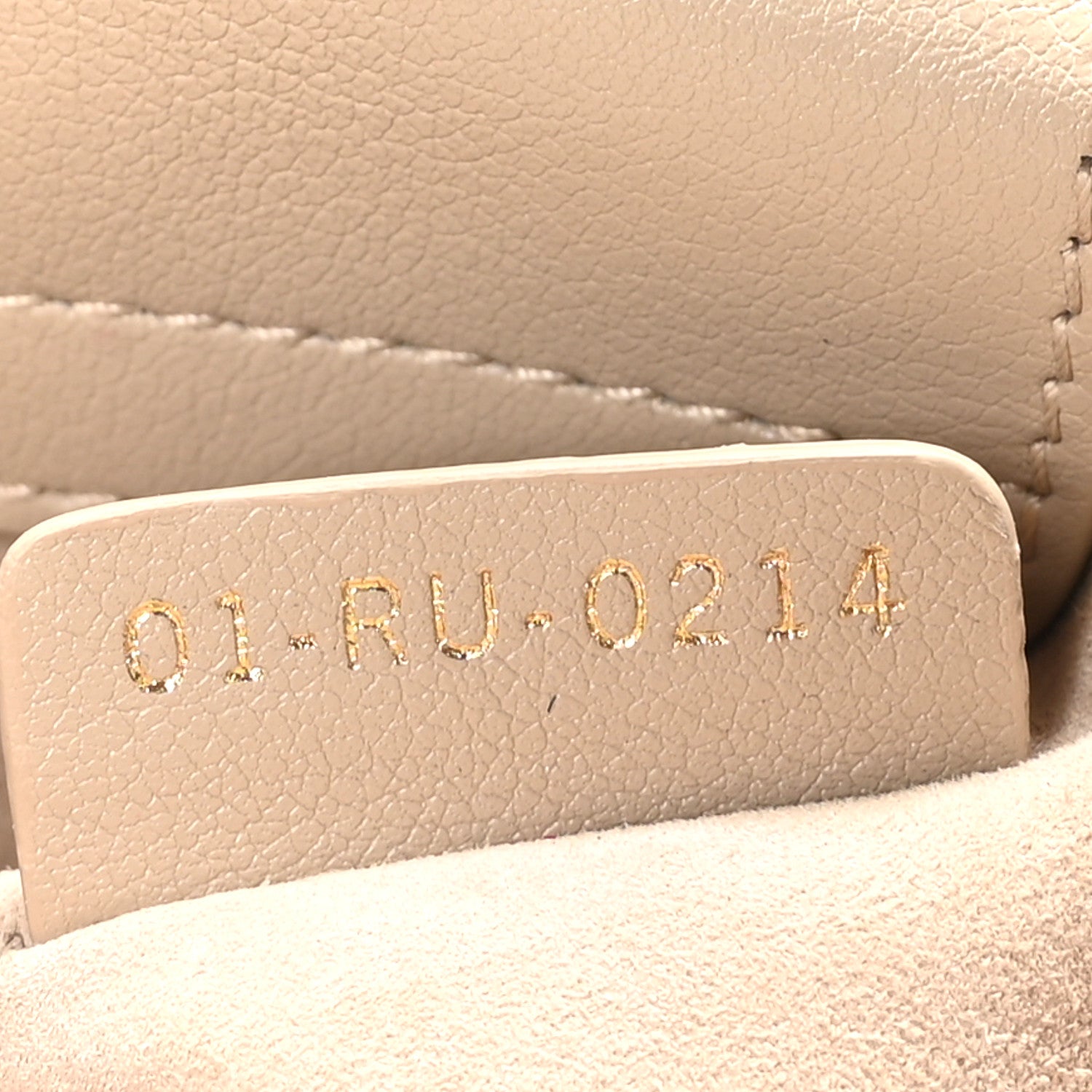 Christian Dior Lambskin Cannage Mini Jolie Top Handle Bag Beige 7 of 10
