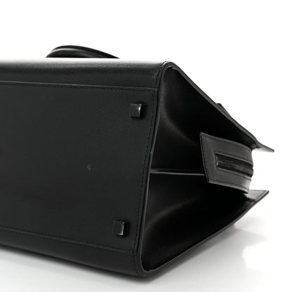 Saint Laurent Grain De Poudre Medium Uptown Tote Black 10 of 13