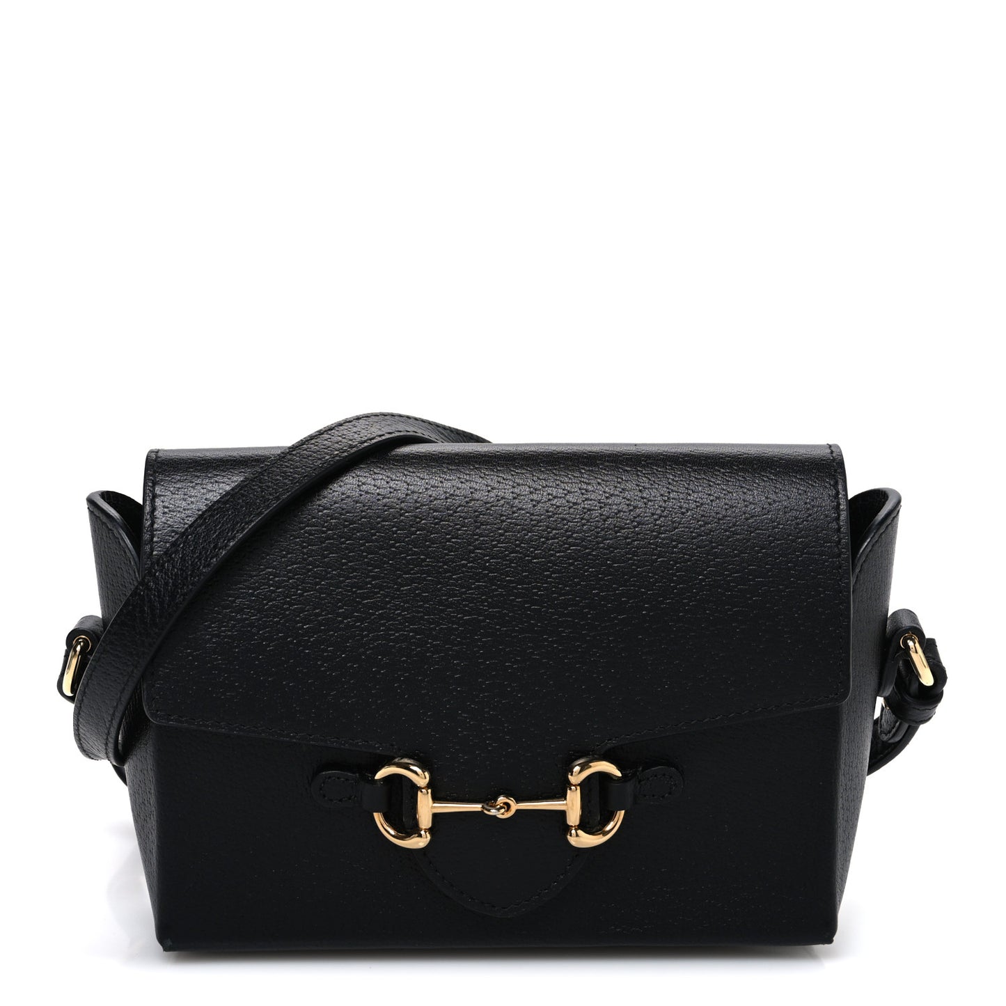 Calfskin Horsebit 1955 Shoulder Bag Black