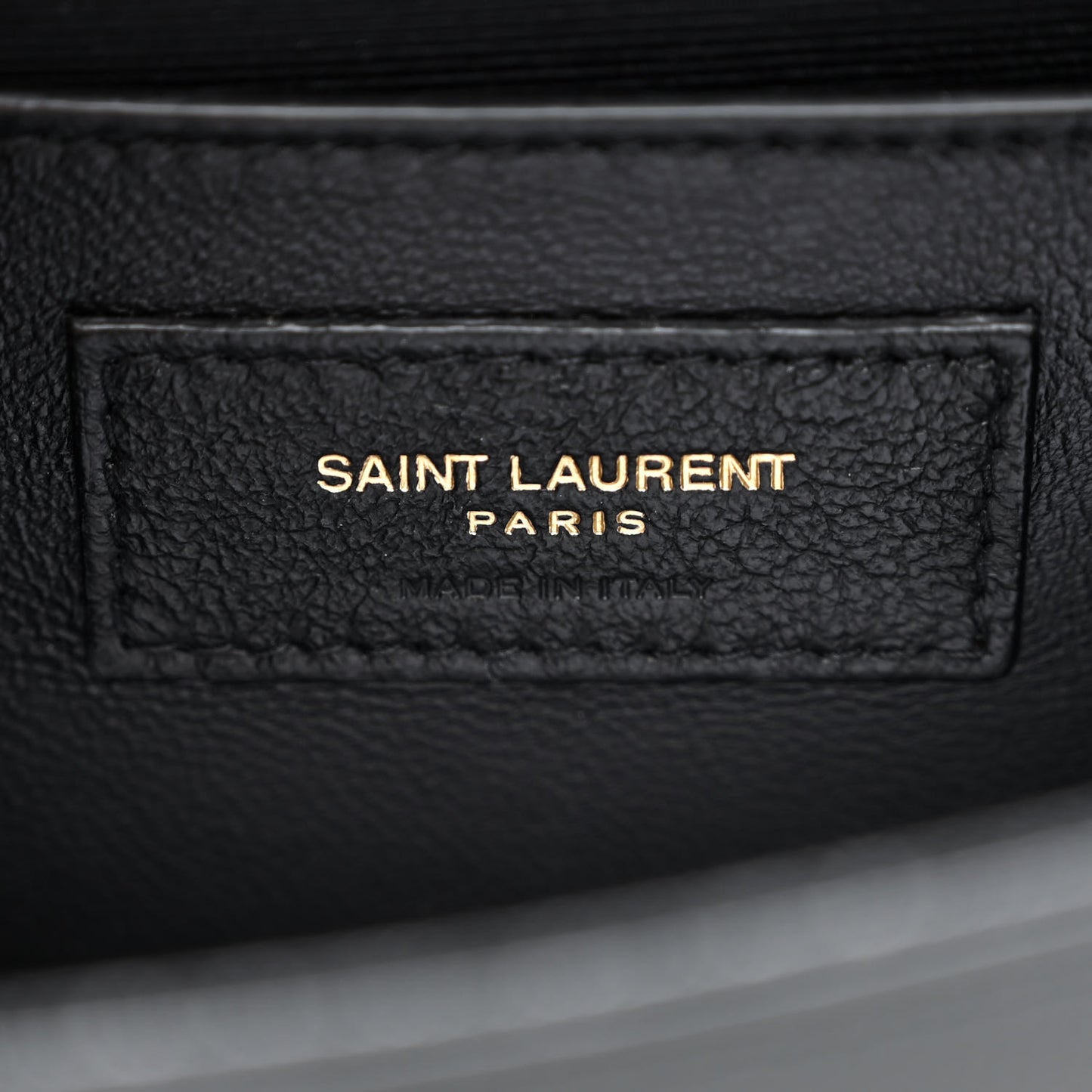 Grain De Poudre Small Classic Monogram Kate Satchel Black