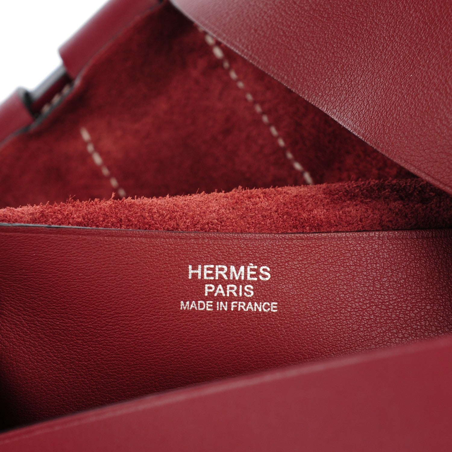 Hermes Swift Taurillon Clemence Virevolte PM Rouge H 10 of 10