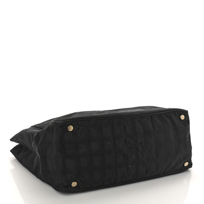 Chanel Nylon Medium Travel Tote Black 4 of 9
