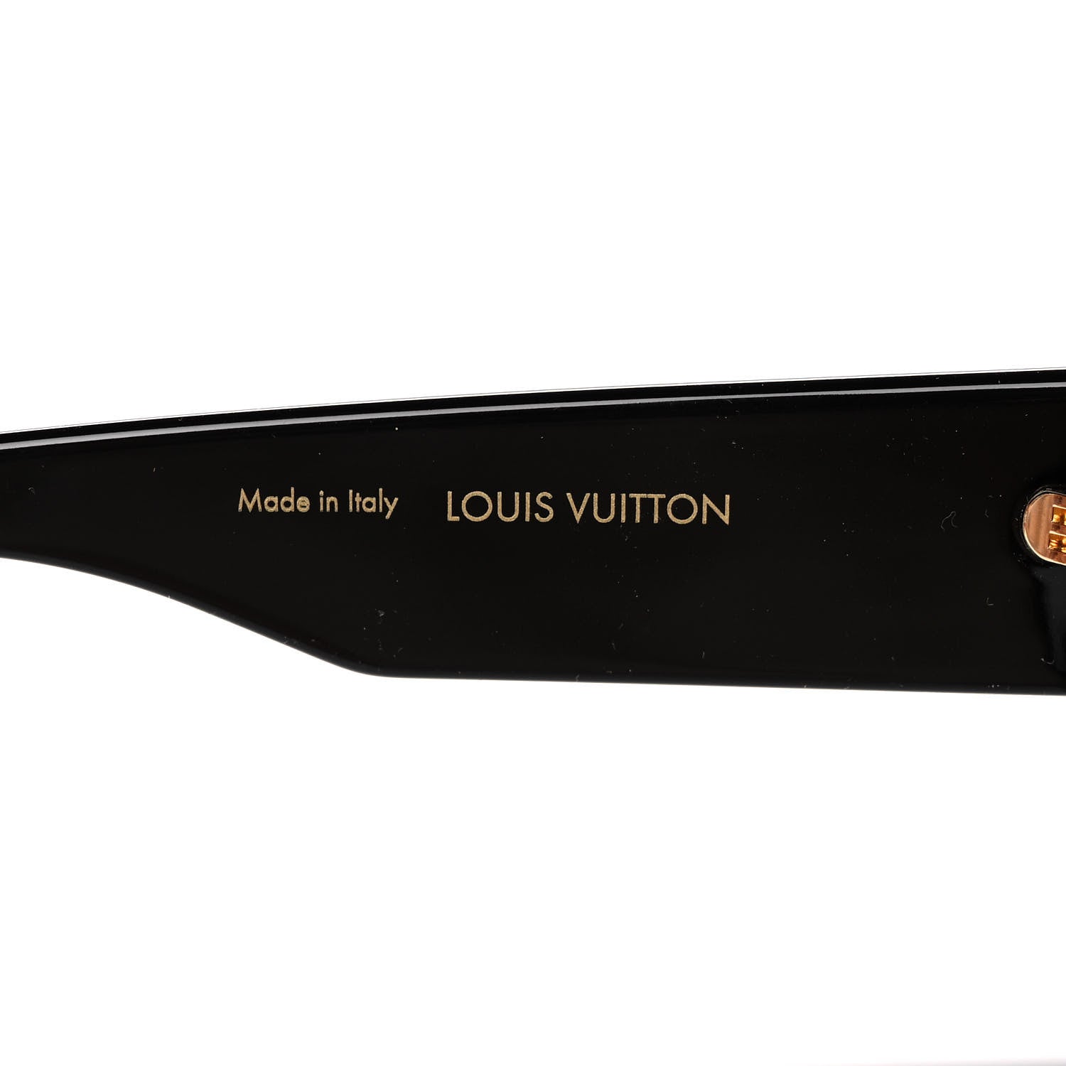 Louis Vuitton Acetate Cyclone Sunglasses Z1578E Black 5 of 10
