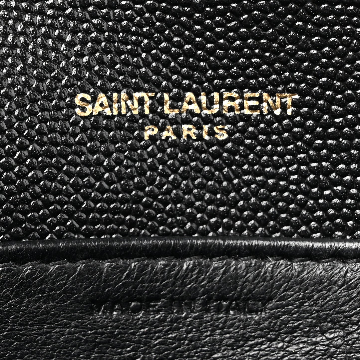 Grain De Poudre Uptown Chain Wallet Black