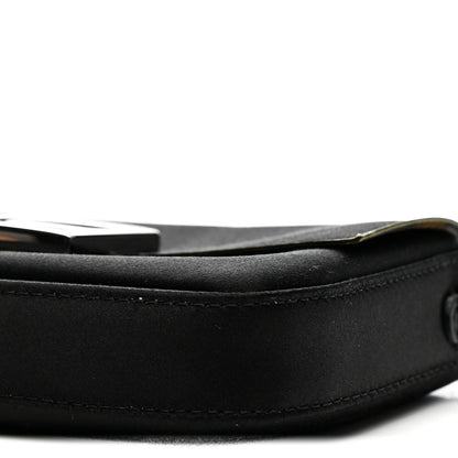 Fendi Silk Satin Phone Baguette Black 10 of 16