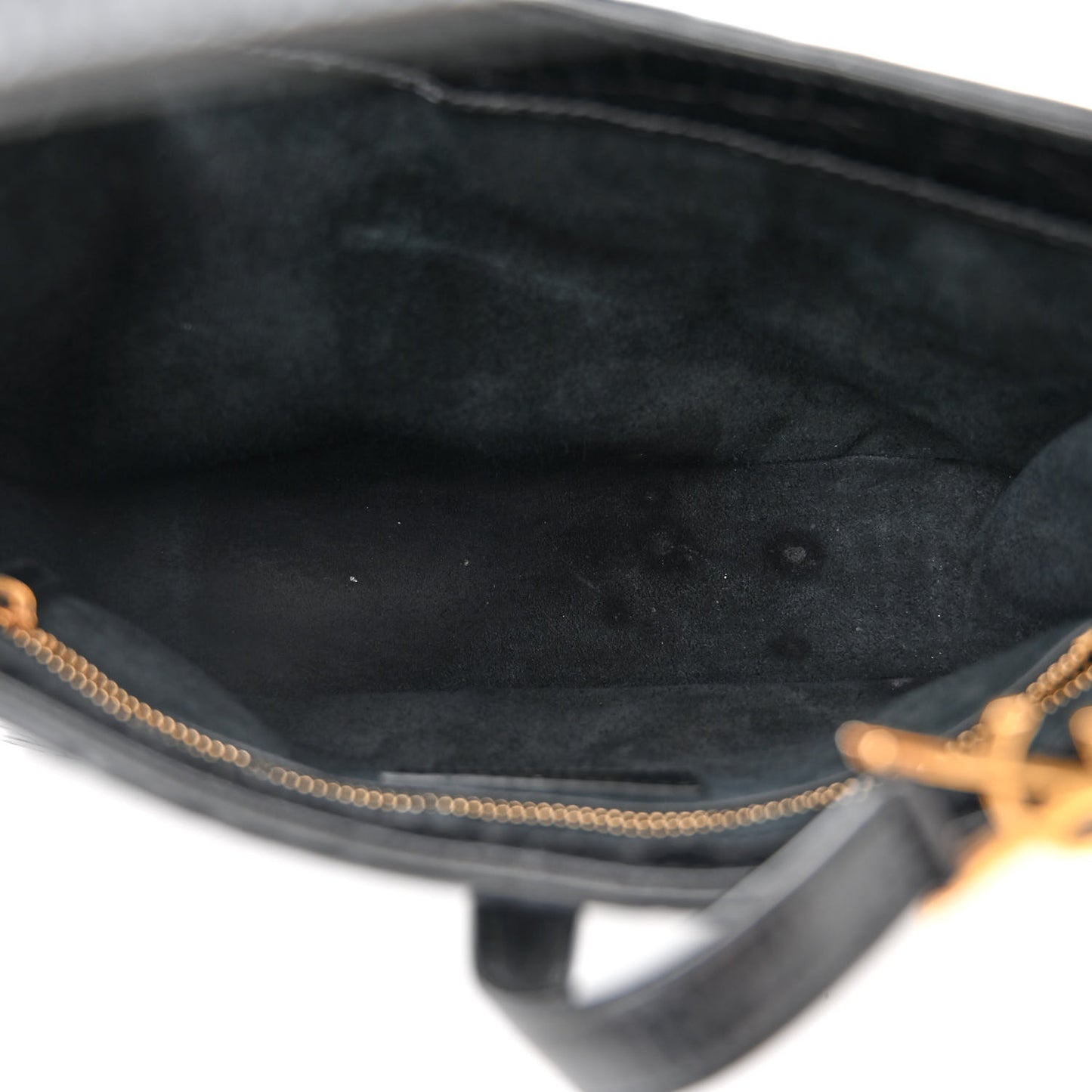 Calfskin Crocodile Embossed LE 5 A 7 Hobo Black