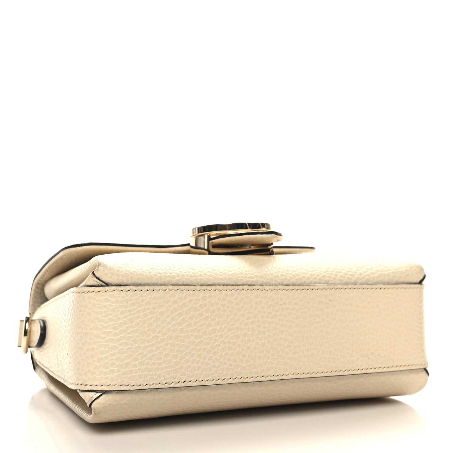 Dollar Calfskin Interlocking G Crossbody Bag Ivoire