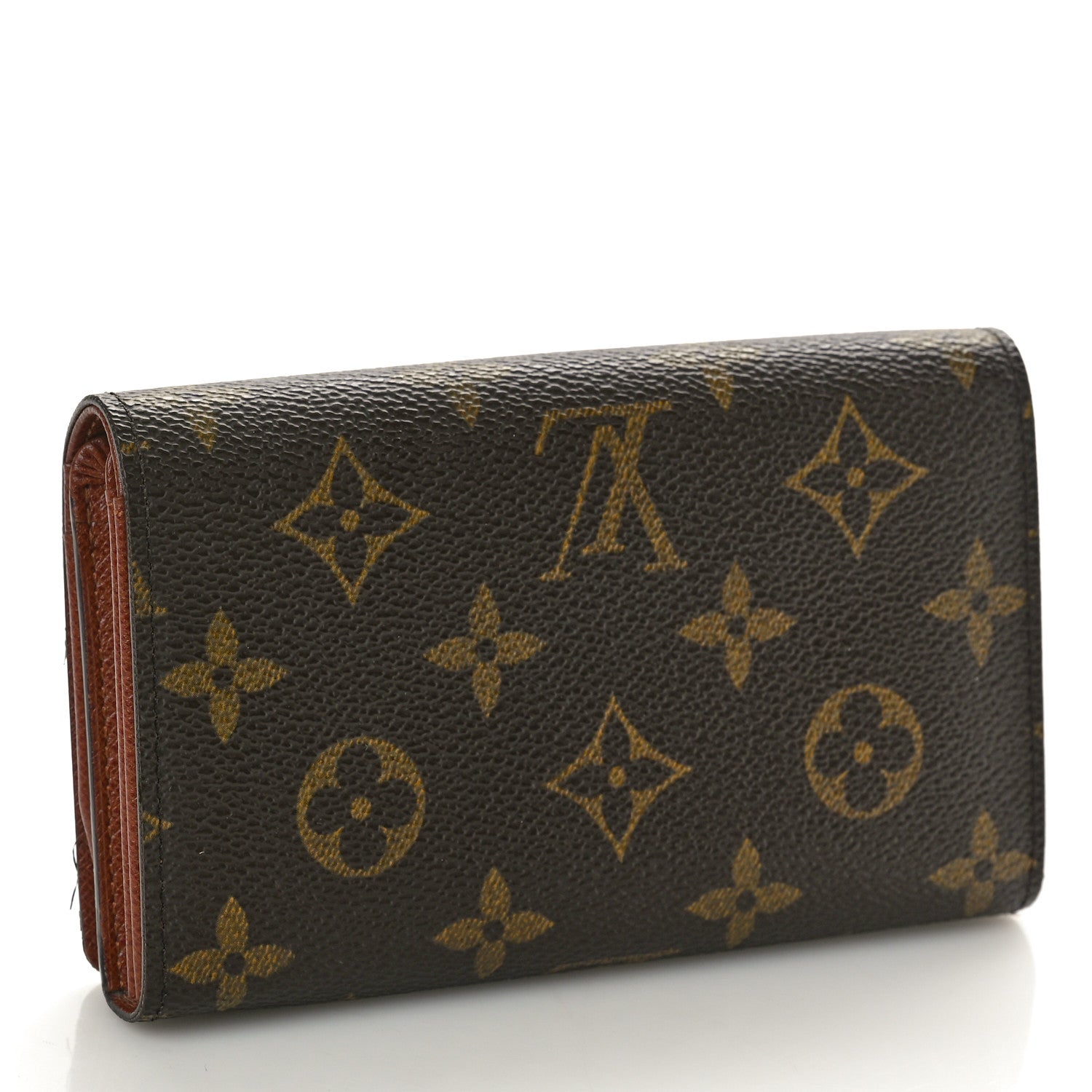 Louis Vuitton Monogram Porte-Monnaie Tresor Wallet 3 of 9