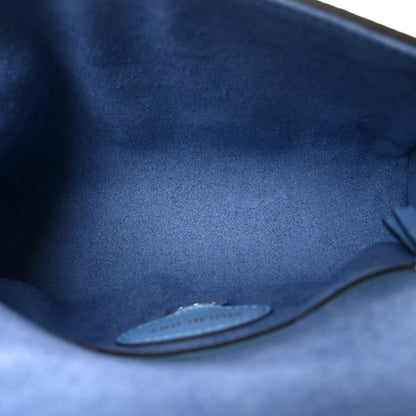 Mulberry Small Classic Grain Calfskin Small Lily Flap Cornflower Blue 5 of 9