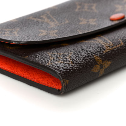 Louis Vuitton Monogram Emilie Wallet Piment 17 of 22