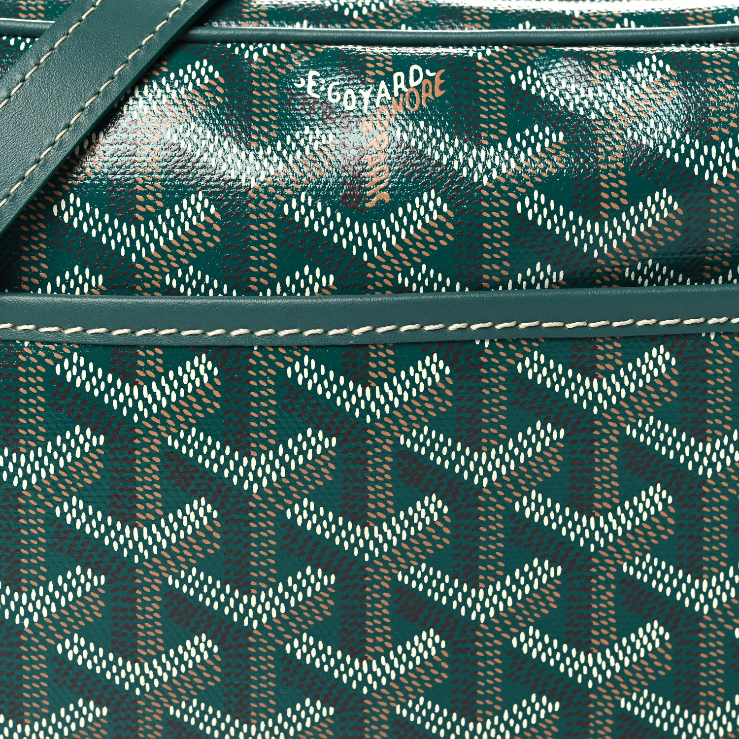 Goyard Goyardine Sac Cap Vert Green 7 of 9