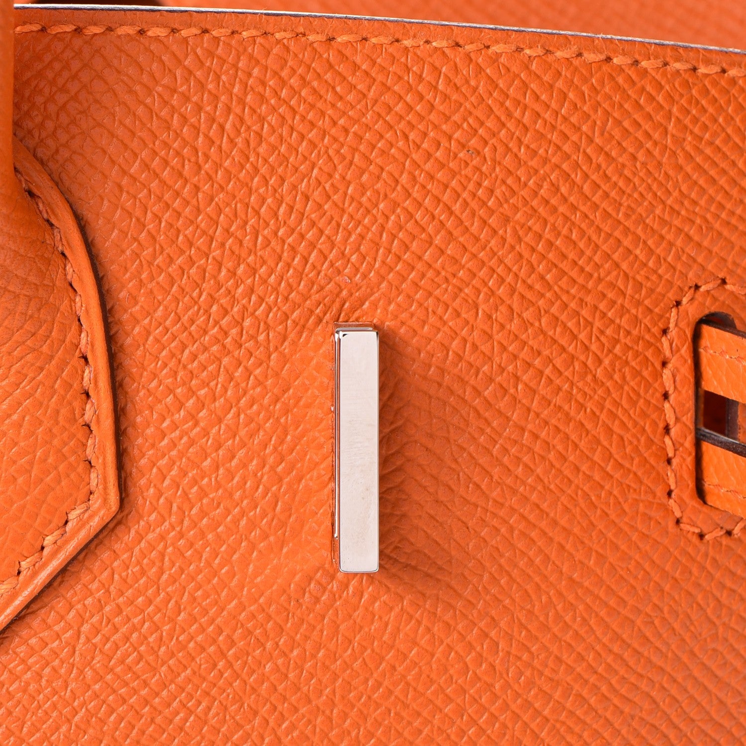Hermes Epsom Birkin 30 Orange 24 of 36